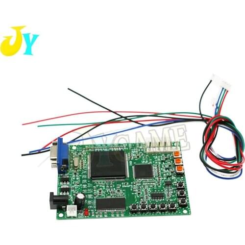 14K/24K RGB TO VGA Conversion board CGA TO VGA converter board accessories for arcade game /LCD game machine parts