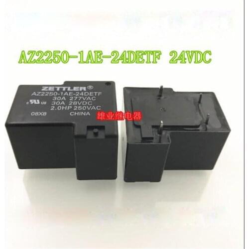 24V relay AZ2250-1AE-24DETF AZ22501AE24DETF AZ2250-1AE-24DETF 24VDC 4PIN