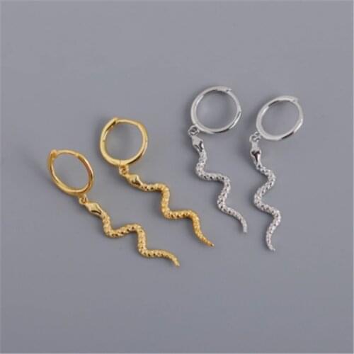 Animal earrings snake-shaped animal pendant earrings fashion retro gorgeous jewelry wholesale gifts