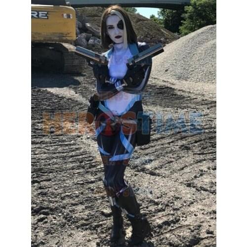 High Quality Domino Neena Thurman Cosplay Costume 3D Printing X-men Deadpool Game Superhero Zentai Bodysuit Suit