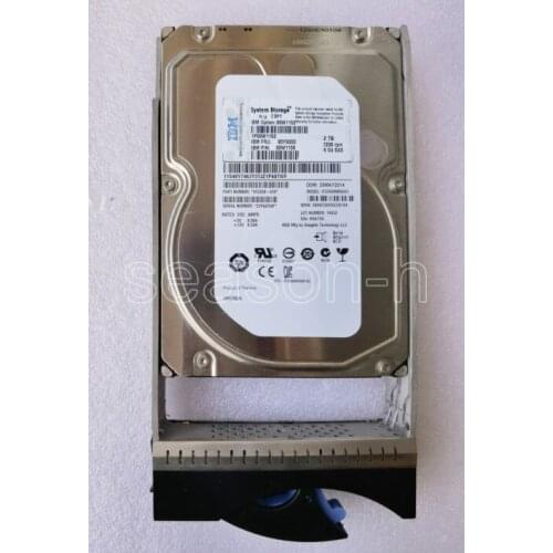 IBM 90Y9000 2T 7.2K 3.5 SAS 00W1152 00W1155 Server Hard disk HDD