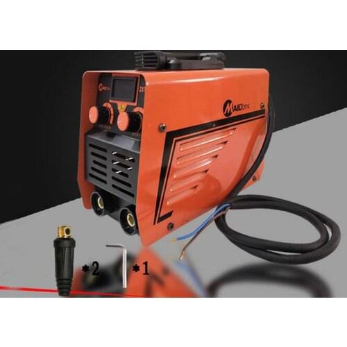 ZX7-200C Portable Handheld IGBT Inverter MMA ARC Welding Mini LCD Digital Welders Machine 25-200A 220V