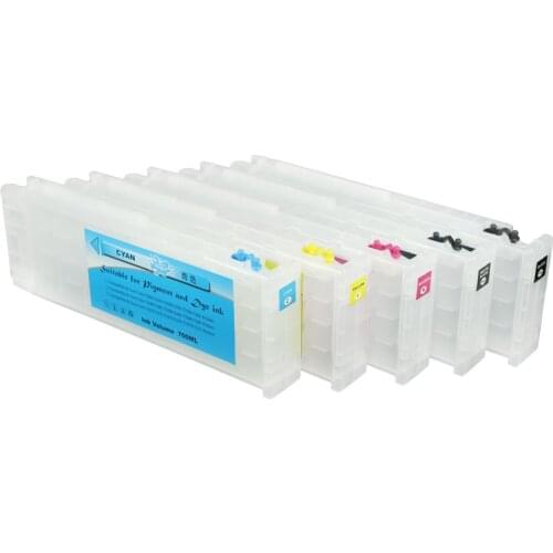 1Sset/5pcs. T6941-T6945 Compatible ink pigment ink cartridge for Epson T3000 T5000 T7000 T3200 T5200 T3270 T5270 T7270