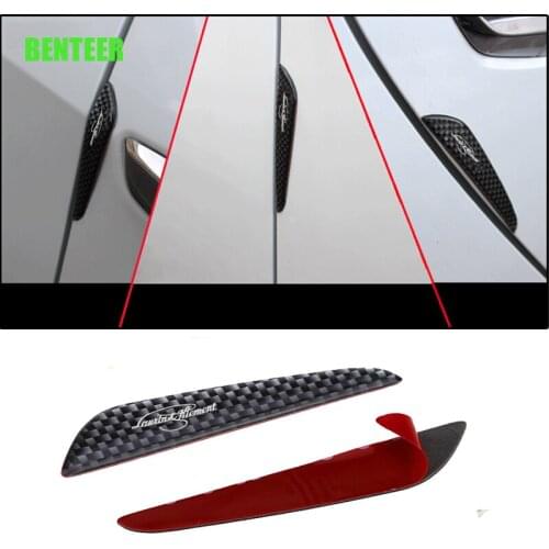 4pcs car door sticker for skoda superb Fabia Octavia Rapid Superb Kamiq Scala Karoq