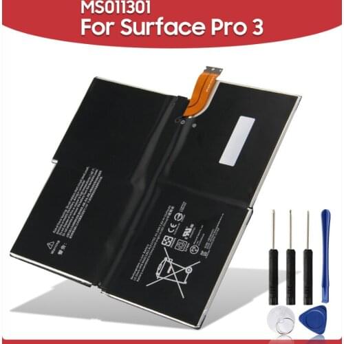 Original Replacement Tablet Battery 5547mAh MS011301 G3HTA005H G3HTA009H For Microsoft Surface Pro 3 Pro3 Tablet Batteries