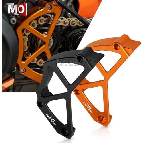 Motorcycle Accessories Chain Guaud Cover Front Sprocket Guard Protector Cover FOR 790 ADV ADVENTURE S 790ADVENTURE S 2019-2021