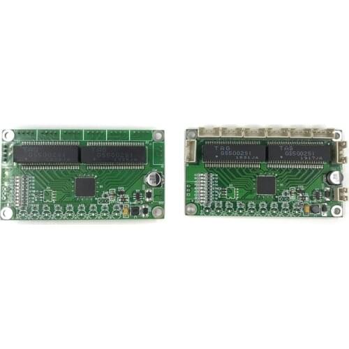 ANDDEAR Customized industrial8 port 10/100M unmanaged network ethernet switch 12v pcba module network switch