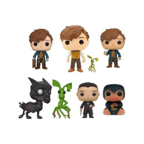 Where are the Fantastic Beasts Newt 01# 02# 10# Thestral 17# PVC Action Figure Collectible Model toys For Children Xmas Gift