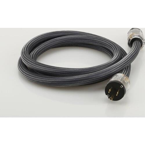 Hi-End pure copper 400 signature hifi audio US power cord hifi US power cable with P-029 power plug connector