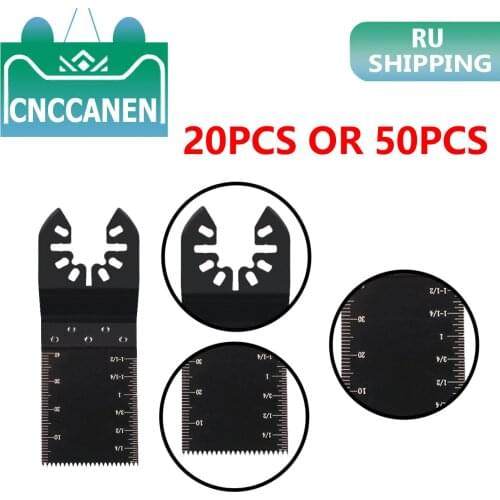 20PCS 50PCS/Set Multi-functional Oscillating Saw Blades High Carbon Steel Cutter Discs Hand And Power Tool Accessories