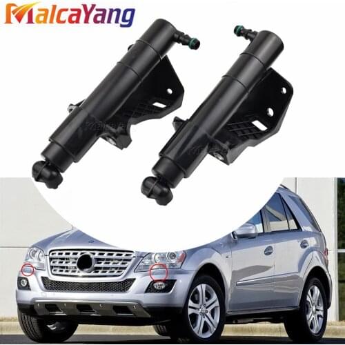 Car Front Left&Right Headlight Washer Nozzle Cylinder 1648600547 1648600647 For Mer cedes W164 ML550 ML350 2006-2012
