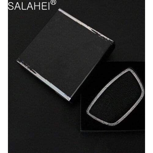 Newly Style Car Styling Accessories For Audi A6L A7 Car Steering Wheel Diamond Decoration Circle Stickers Auto Interior Sticker