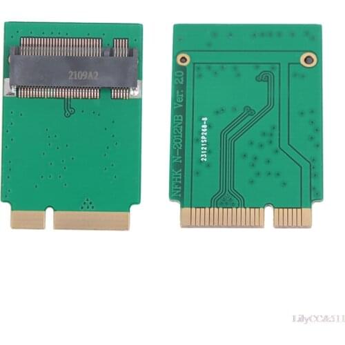 M.2 NGFF SSD to 17+7 Pin Adapter Card Board For Macbook AIR 2012 A1466 A1465