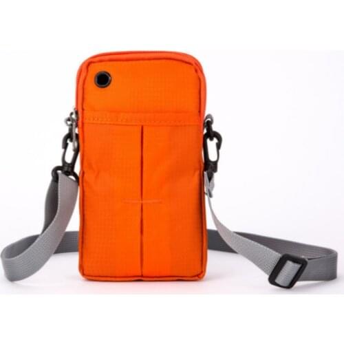 Hanging Travel Passport Bag Multifunction Digital Mobile Phone Pouch Travel Accessories Bag Outdoor Sport Running Arm Bag