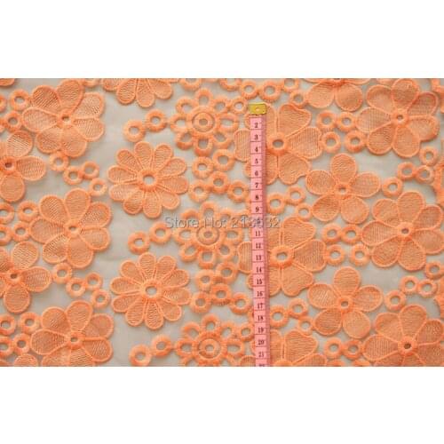 POp106-37 textile cotton embroidery cotton fabric computer embroidery processing fine clothing embroidery cloth tulle yarn linen