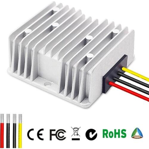 DC-DC 12V to 24V Boost Converter IP68 12 Volt to 24 Volt 20A 480W Step-up Conversor Car Power Supply Converters for Golf Carts