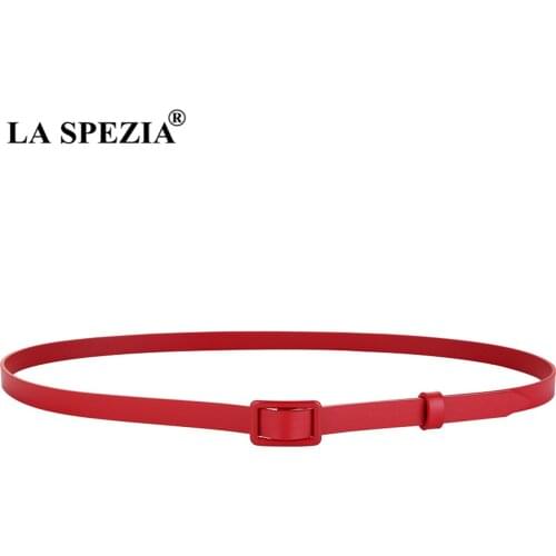 Genuine Leather Women Blet Thin First Layler Cowskin Waist Belt Summer Ladies Belt for Dress Strap