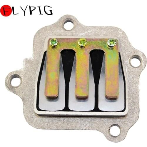 FLYPIG Reed Valve Assembly For Yamaha PW80 PY80 PW 80 Piwi 80PW PEEWEE 80 Motorcycle ATV Quad Dirt Kid Bikes Parts