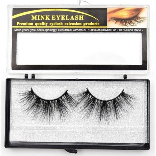 Visofree Eyelashes 25mm Lashes Handmade 3D Mink Lashes 27mm eyelashes Strip Lashes 100% cruelty-free False Eyelashes Makeup E73