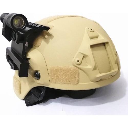 High Quality CS game helmet flashlight mount