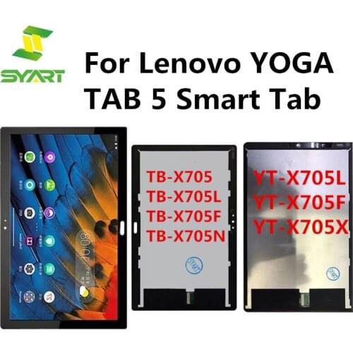 10.1" LCD Display For Lenovo Yoga TAB 5 Smart Tab PRC WOR TB-X705F/N/M YT-X705F/L/X/M LCD With Touch Screen Digitizer Assembly