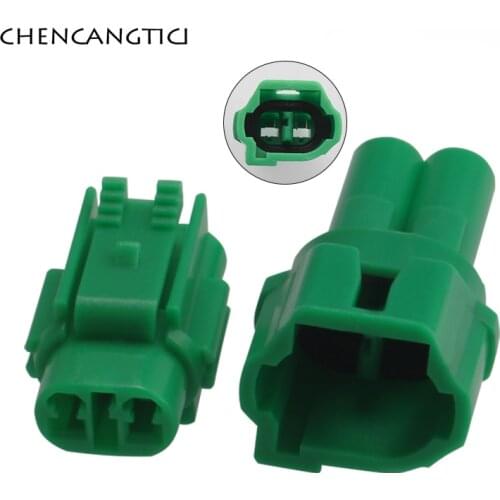 10 Sets 2 Pin Way Automotive Tail Light Socket Fog Lamp Male Female Connector Plug For Toyota BYD Car 6180-2591 DJQ7022-2.3-11