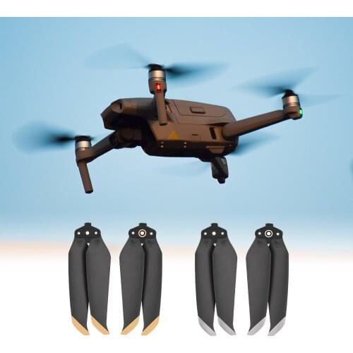 4pcs Low-Noise Propellers for DJI Mavic Air 2 Accessories 7238 Props Blade Foldable Quick Release Propeller for DJI Mavic Air 2