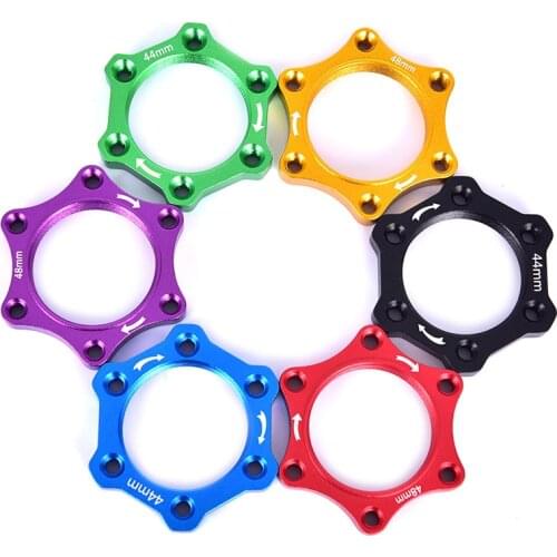 6-Hole Adapter Bicycle Disc Brake Center Lock Conversion 6 Bolt Rotors Bike Hub Adapter