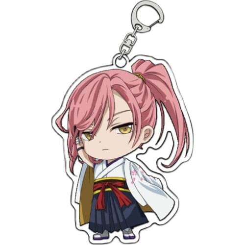 Acrylic Anime Figure Keychain Cartoon SK8 Infinity Keyring Jewelry Fashion Gifts For Game Fans NEW