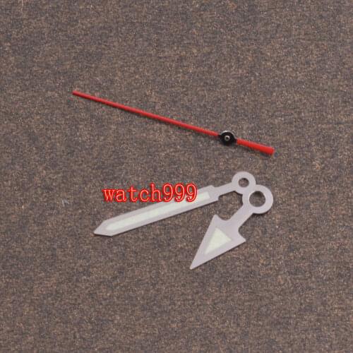 Watch accessories hands fit Mingzhu 2813/3804/Miyota 8205 8215 821A 82 Series movement Red second hand