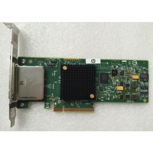 Avago H221 660087-001 650931-B21 8 port HBA JBOD SFF8088 Mini-SAS 6Gb PCI-E 2.0 X8 Controller Card
