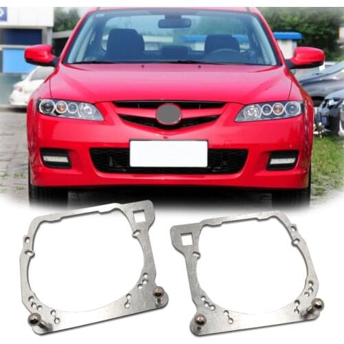 Car-Styling frame adapter module DIY Bracket Holder for Mazda 6 GG Hella 3 5/Koito Q5 Projector lens Car Headlight Tuning