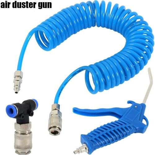 Air Duster Spray Gun Spray Gun Hose Truck Dust Blower Clean Nozzle Blow Spray Tool Kit For Car Paint 5m