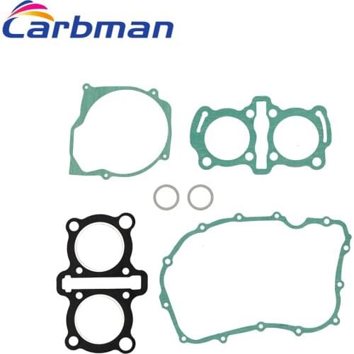Carbman One Set Complete Gasket Kit For Honda CB400 A CB400 C CB400 T CM400 C 1978-1981 Gasket Kit Engine Set