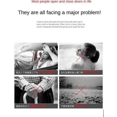 Sliding door motor villa door opener sliding door motor with 4 meters rack high-power integrated machine