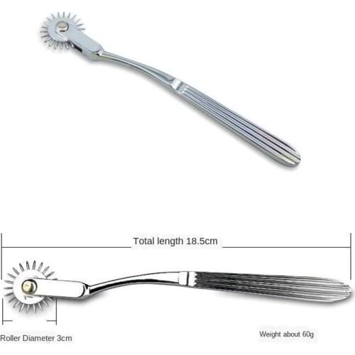 Adult Games Sex Roller Wheel Spikes Finger Pinwheel Nipple Stimulator Sex Toys for Couples Gear /Breast Penis Tongue