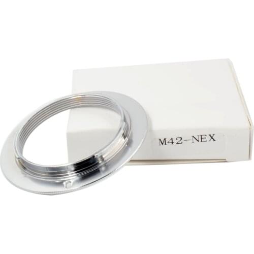 M42-NEX Brass 1mm Adapter for M42 to Sony E NEX Mount Camera (Modify Lens Helicoid Tube)