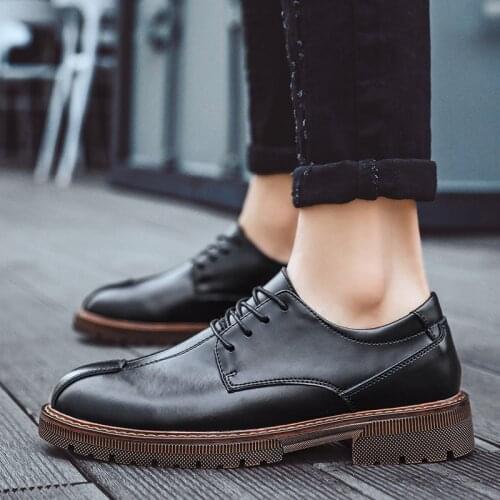 For leisure Mens Casual sale hot leather causal men sneakers man shoes fashion mens sports male black casual sport Sneaker flat