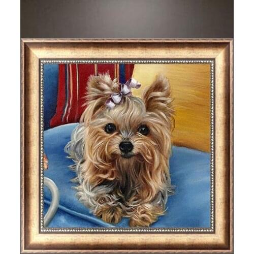 Dog 5D DIY Diamond Painting Stitch Kits Diamond Embroidery Patterns Rhinestones Arts Home Decor Handcrafts