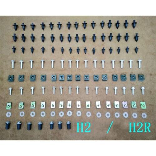 Fairing Bodywork Kit Bolts Screws For Fit For Kawasaki H2 / H2R 2015-2017