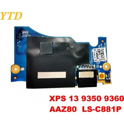 Original for DELL XPS 13 9350 9360 USB board XPS 13 9350 9360 AAZ80 LS-C881P tested good free shipping