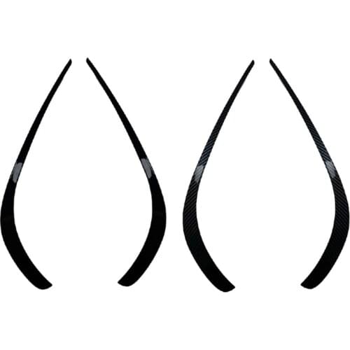 Front Bumper Splitter Spoiler Canard Air Knife Surround Trim for Mercedes-Benz CLS-Class C218 X218 2014-2017 AMG Line