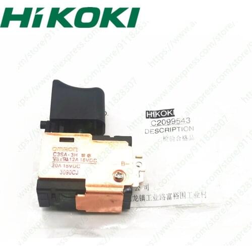 Switch for HIKOKI DS14DMR DS14DSDL DS14DL DV18DSDL DV18DMR DV18DL DV14DSDL DV14DL DS18DSDL DS18DMR DS18DL