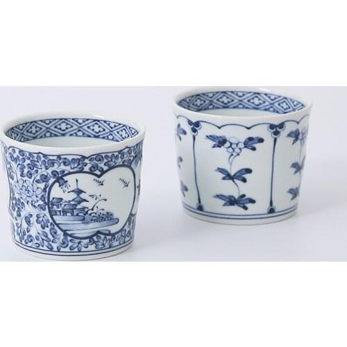 Spot is imported from Japan take landscape best/cut scene between field burning sucks pig koubei ceramic cups food bowl