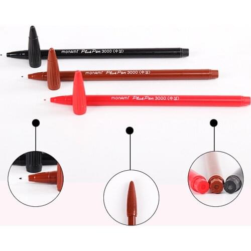 Waterproof Tattoo Skin Marker Pen Lip Contour for Microblading Eyebrow Semi-Permanent Measuring Ruler Mark Art Skin Scribe Tool