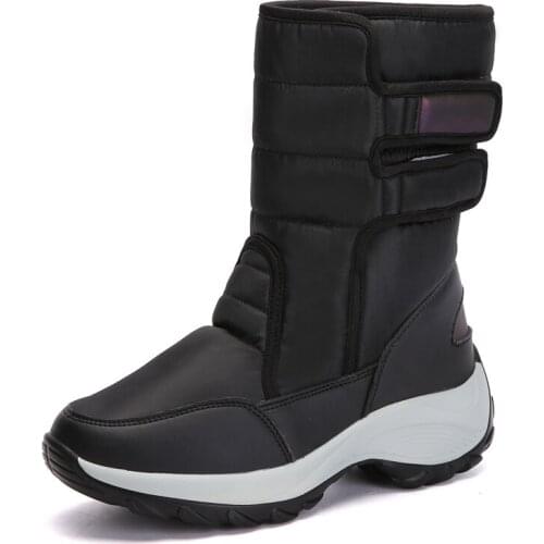 Womens winter Boots Women keep Warm Waterproof snow Boots Woman lady Platform Shoes Female Ultra Light big Size 42 Drop Shipping