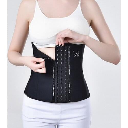 Women Latex Waist Trainer Belt Body Shaper Slimming Corset Diamond Logo Waist Trimmer Modeling Girdles for Fat Burned Fitness