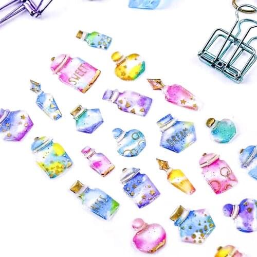 1Pc 3D Rhinestone Stickers Self-Adhesive Crystal Diamond Stickers Bling Paper Letter Peel-Off Stickers For Scrapbooking DIY Arts