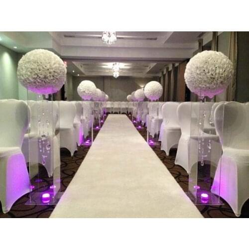 12pcs EMS Free shipping 30cm White Rose kissing ball artificial silk amaranth rose flower ball wedding decoration Wedding supply