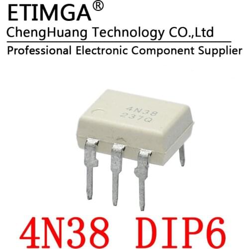 5PCS/LOT 4N38 4N38M DIP6 Transistor output photocoupler